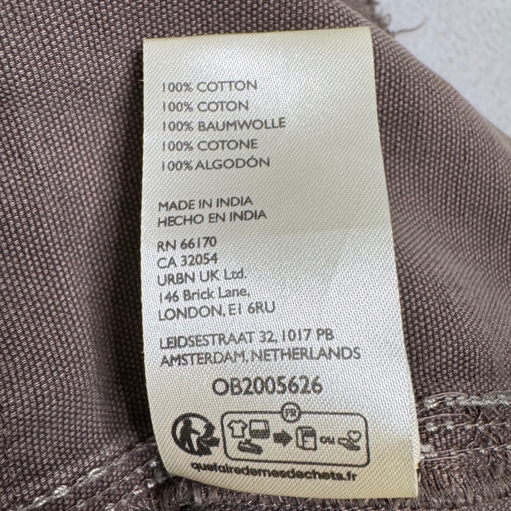 We The Free Daria Maxi Skirt Women 8 Brown Utility Wrap Western Buckle Back - Picture 9 of 10